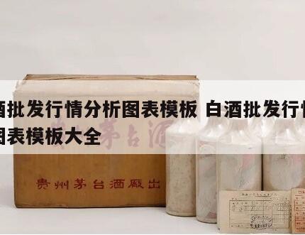 白酒批发行情分析图表模板 白酒批发行情分析图表模板大全